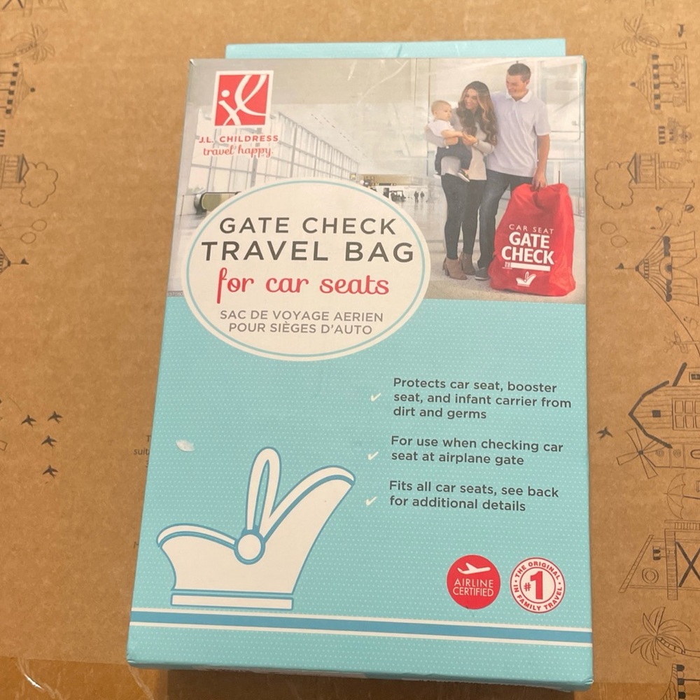 JL Childress Gate Check Travel Bag for Car Seats. New in Box